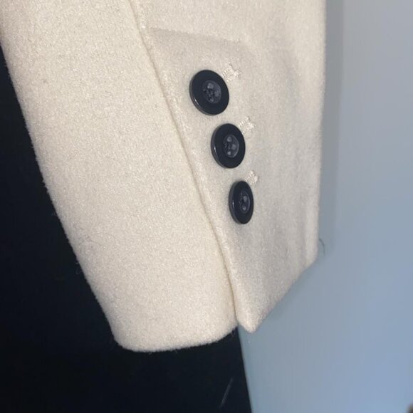 Bernardo Chevron Stripe Longline Coat - Picture 4 of 6